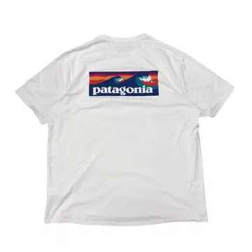 Patagonia 캐플린 쿨 데일리 티셔츠 L 화이트