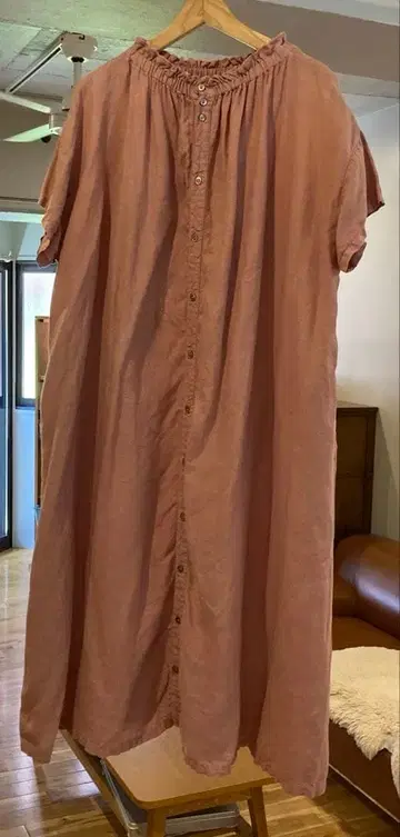 네스트로브 nest robe 원피스 핑크 린넨 100