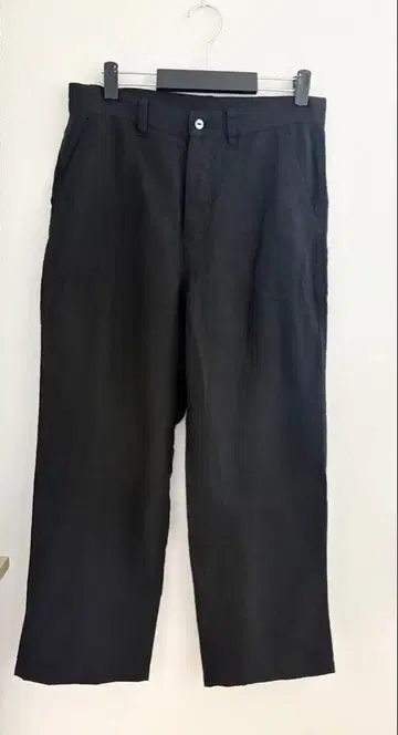 미사용 새상품 nest Robe 린넨 팬츠 블랙