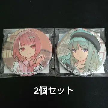 ZOZOTOWN 프로세카 콜라보 쿠사나기 네네 호우 에무 캔뱃지 세트