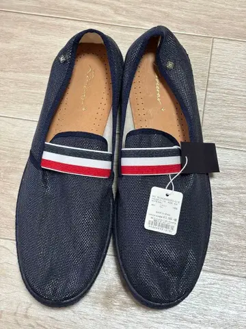[ 미사용 새상품 ] 리비에라 슬립온 몬테크리스티 코카르도 네이비 42