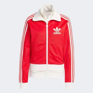 adidas 트랙 자켓 레드 화이트