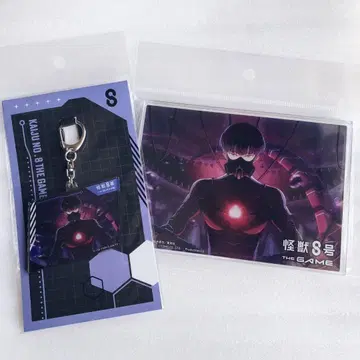 괴수 8호 호시나 소우시로 아크릴 블록 THE GAME 아크릴 키링