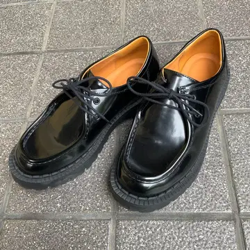 UNIQLO 레이스업 슈즈 블랙 23.5cm