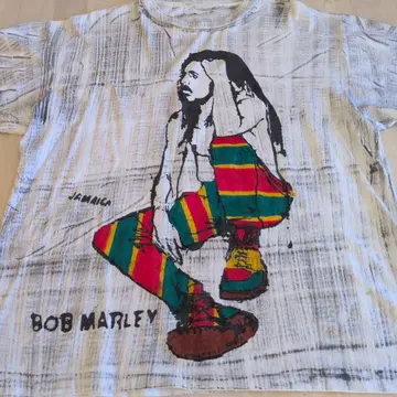 90s 귀한 BOB MARLEY 티셔츠 싱글 스티치