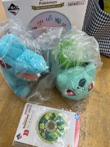 포켓몬 30th 제일복권 봉제 인형 세트