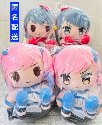 오메가 시스터즈 오메가리오 오메가레이 봉제 인형 4세트 오메시스