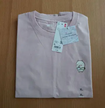 1 XL 치이카와 (먼작귀) 나가노의 곰 UT OKAIMONO 핑크