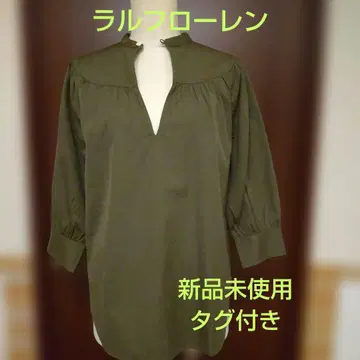 랄프 로렌 퍼프 슬리브 풀오버 택 포함 미사용 새상품