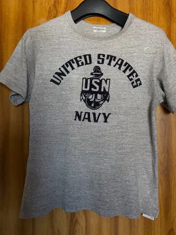 웨어하우스 헬러스 카페 t셔츠 USN 일본제