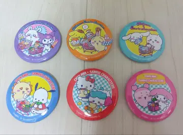 치이카와 산리오 캔뱃지 6개 세트