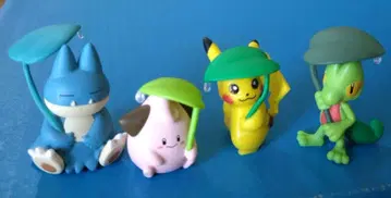 포켓몬 보슬보슬 비옷 4종 세트