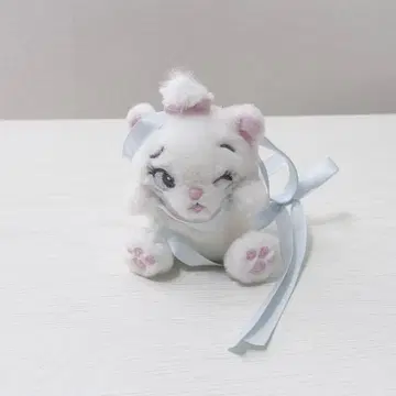 디즈니 마리 봉제 인형 키링