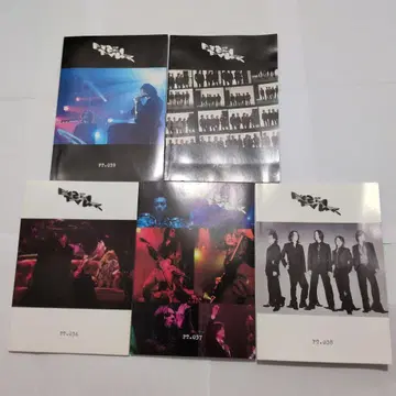 BUCK-TICK 팬클럽 뉴스레터 No.36~40 5권 세트