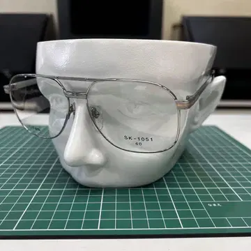 빈티지 SLINKY 빅 사이즈 투 브릿지 안경 프레임