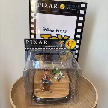 PIXAR 피규어 토이 스토리 3 C상 L상 카드 픽사 복권