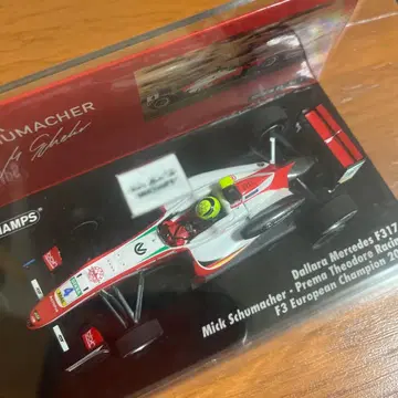 믹 슈마허 Mercedes F3 유럽 챔피언 1/43 한정판
