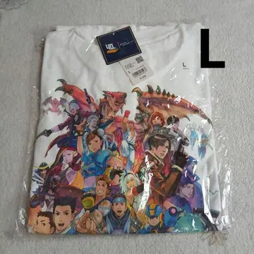 새상품 유니클로 UT CAPCOM 40th 캡콤 T셔츠 L