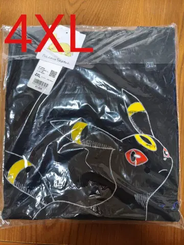 유니클로 UT 포켓몬 스케치 블래키 4XL 미사용 새상품