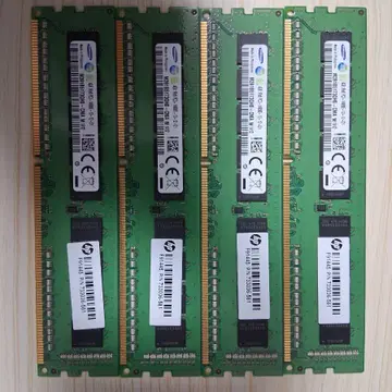 DDR3 4GB PC3 14900E 램 4개 | 브랜드 중고거래 플랫폼, 번개장터