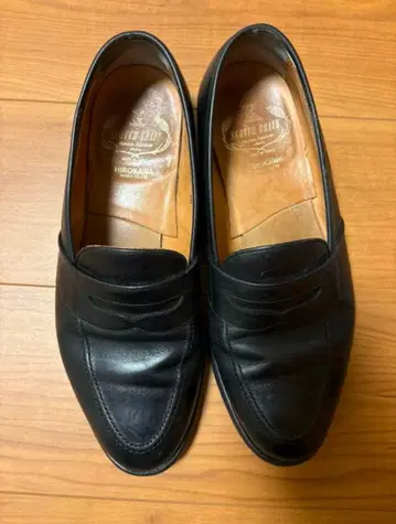스코치그레인 HIROKAWA 블랙 로퍼
