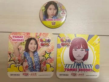 모모크로 웬디즈 콜라보 시린 캔뱃지, 코스터