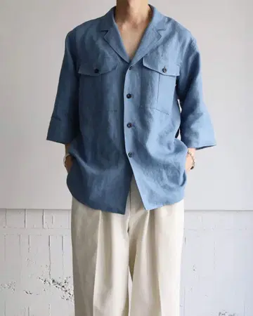 RAKINES LINEN WEATHER / EXPLORER SHIRT 2