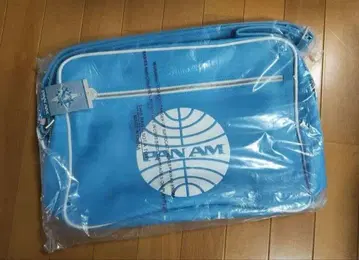 미개봉 PAN AM 팬암 숄더백 스카이블루