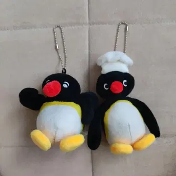 [ 2개 세트 ] PINGU 봉제 인형 가챠가챠 핑구 니코니코 코크