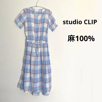 린넨 100% [ studioCLIP ] 원피스