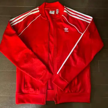 adidas SST CLASSIC TT 저지 레드 XL