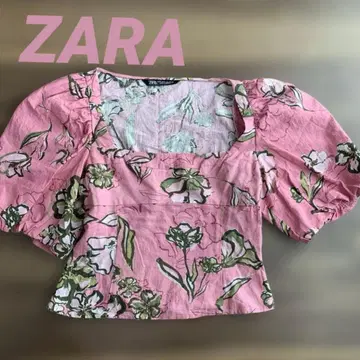 SALE ZARA 퍼프 슬리브 M 새상품급
