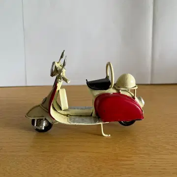 스쿠터 양철제 모형 오브제 Vespa 베스파 이탈리아 잡화