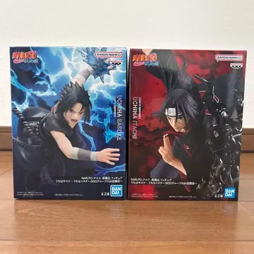 NARUTO 돌풍전 사스케 이타치 피규어 세트 GIGO 한정판