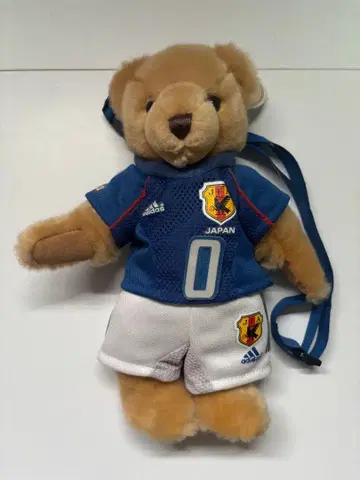 JFA 2002년 월드컵 축구 일본 대표 베어 봉제 인형