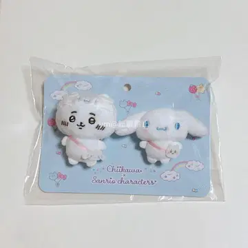[치이카와] 산리오 캐릭터즈 페어 브로치 치이카와 x 시나모롤