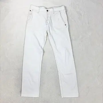 PT05 inspired denim 스트레치 코튼 팬츠 화이트