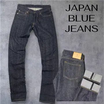 새상품급 JAPAN BLUE JEANS 다크 네이비 셀비지 데님 W30