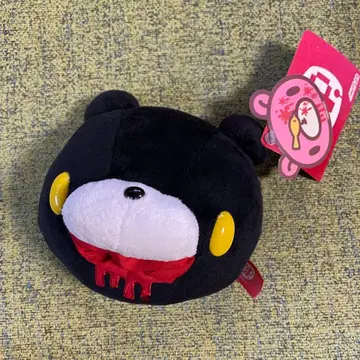 그루미 침대 블랙 모바일 스탠드 봉제 인형