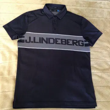 J.LINDEBERG 피케 셔츠 M 제이 린드버그 블랙