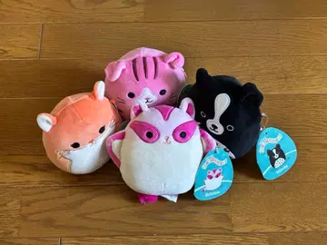 스퀴시마로 봉제 인형 4세트