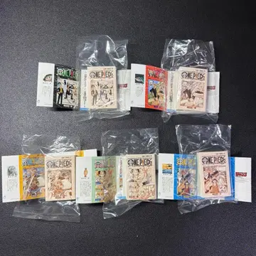 원피스 베이스샵 한정판 콩 가샤본 ONE PIECE 6~10권