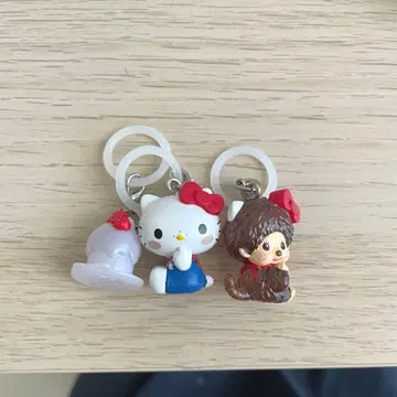 키티 헬로키티 몽치치 메지루시 참 메지루시 액세서리