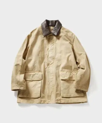 AURALEE 25SS ORGANIC COTTON DUCK BLOUSON