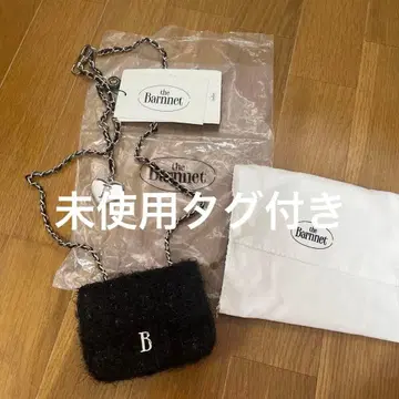 더 바넷 숄더백 블랙 체인