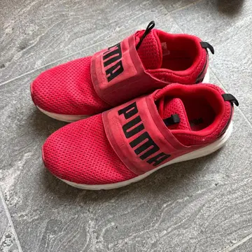 PUMA 스니커즈 ZENVO STRAP MESH 레드