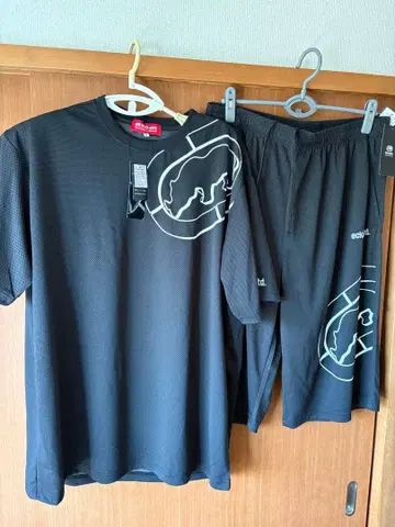 빅 사이즈 5L Ecko Unltd. T셔츠 하프 팬츠 세트