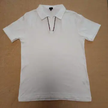Paul Smith 피케 셔츠 화이트 XL 일본제
