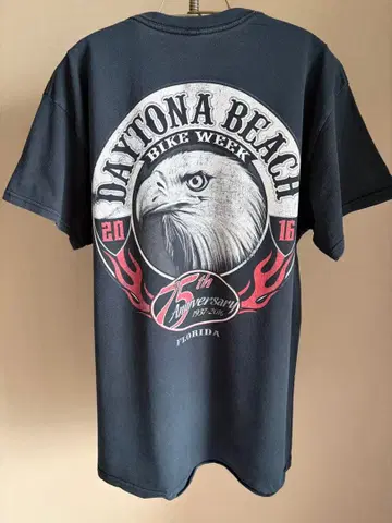 Daytona Beach Bike Week 75주년 이글 셔츠