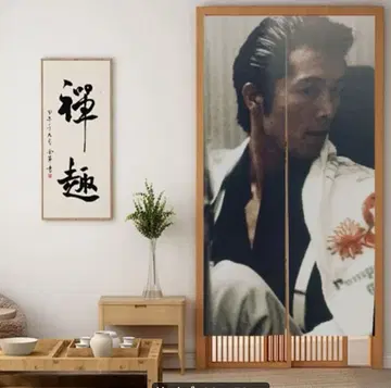E.YAZAWA 노렌 커튼 야자와 코카 콜라 쇼와 레트로